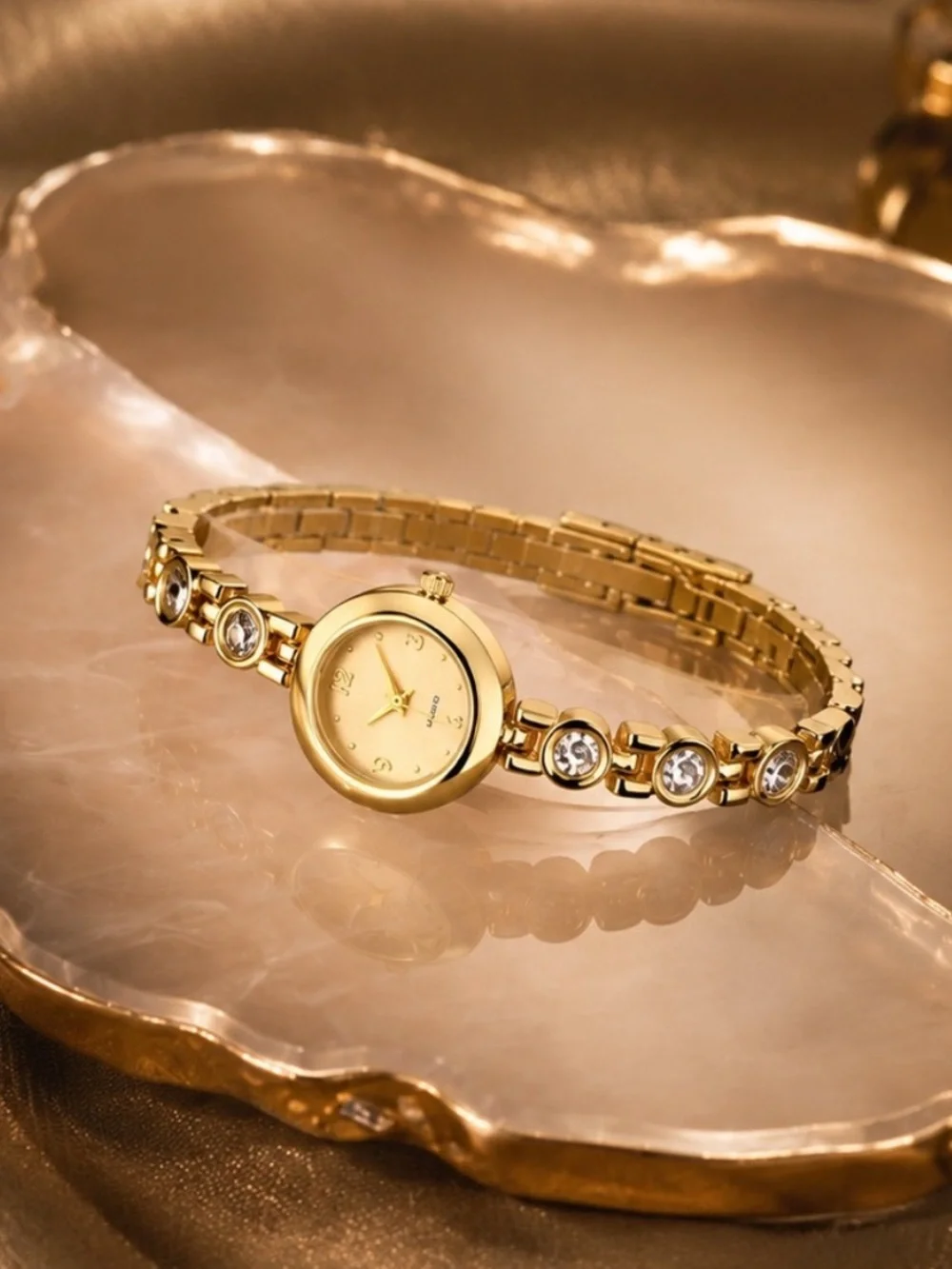 Royal Essence Crystal Bracelet Watch